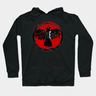 T-Shirts & More_Texas POĒtrope RED-VORTEX Logo Hoodie